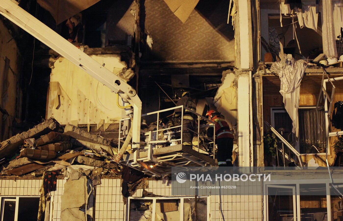 Взрыв газа в десятиэтажном доме в Ярославле