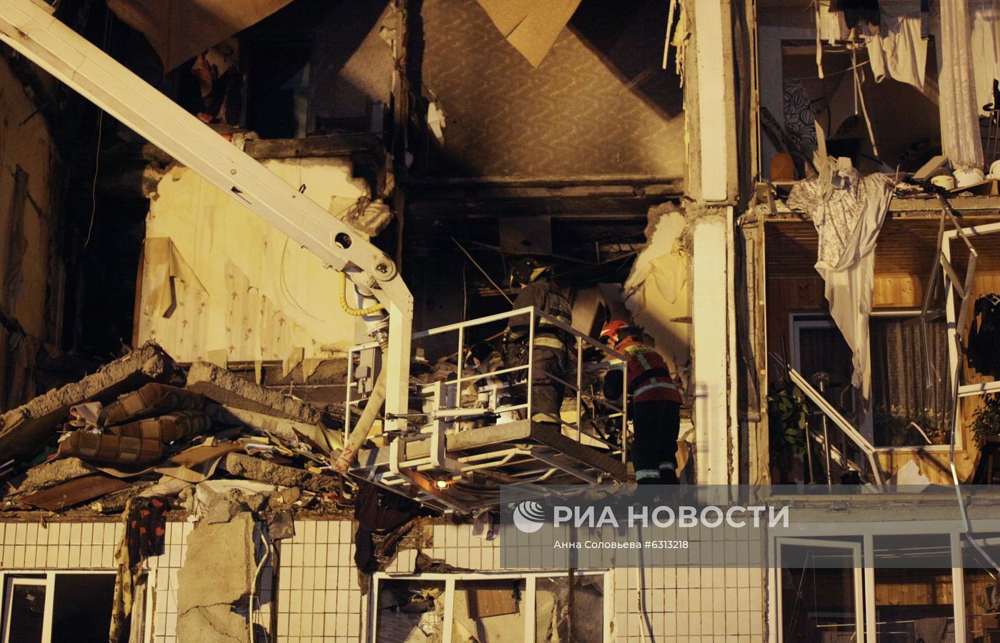 Взрыв газа в десятиэтажном доме в Ярославле