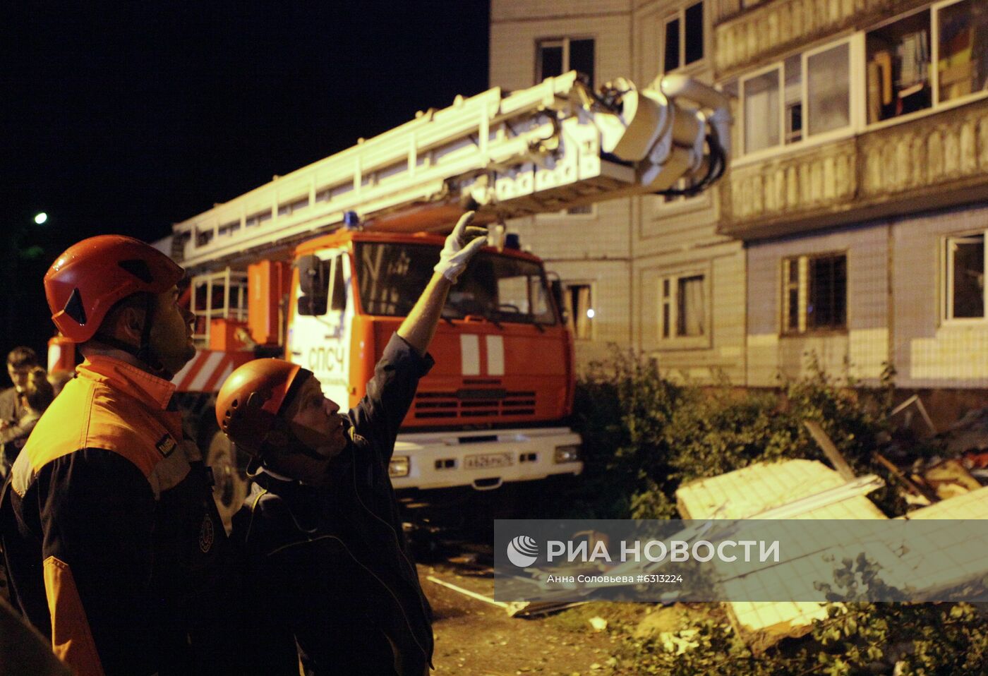 Взрыв газа в десятиэтажном доме в Ярославле