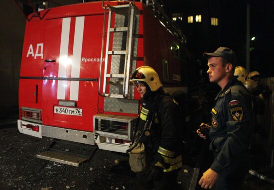 Взрыв газа в десятиэтажном доме в Ярославле