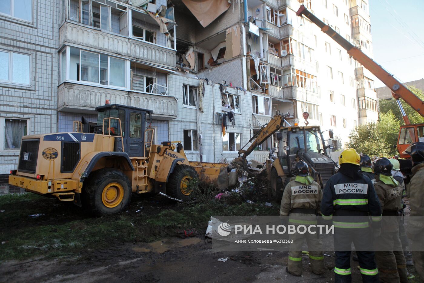 Взрыв газа в десятиэтажном доме в Ярославле