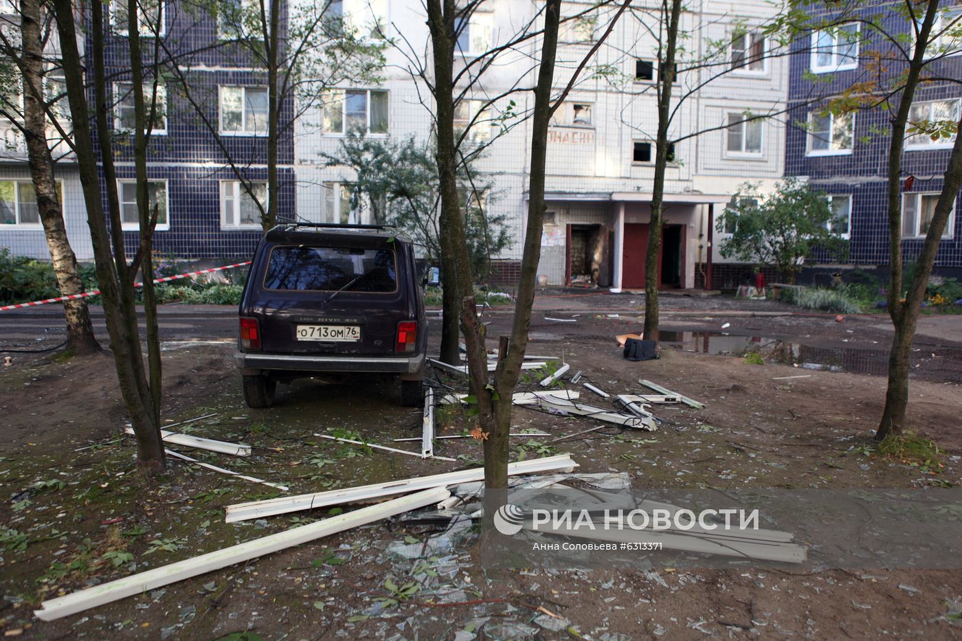 Взрыв газа в десятиэтажном доме в Ярославле