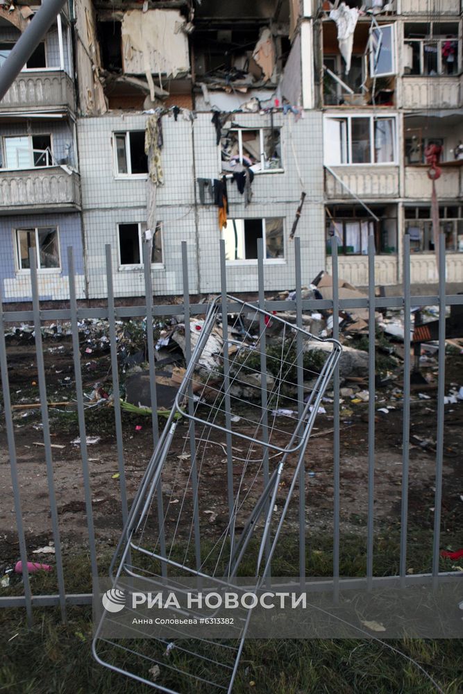 Взрыв газа в десятиэтажном доме в Ярославле