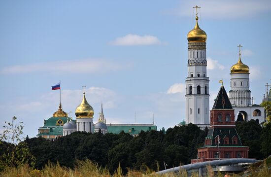 Празднование Дня Государственного флага в Москве