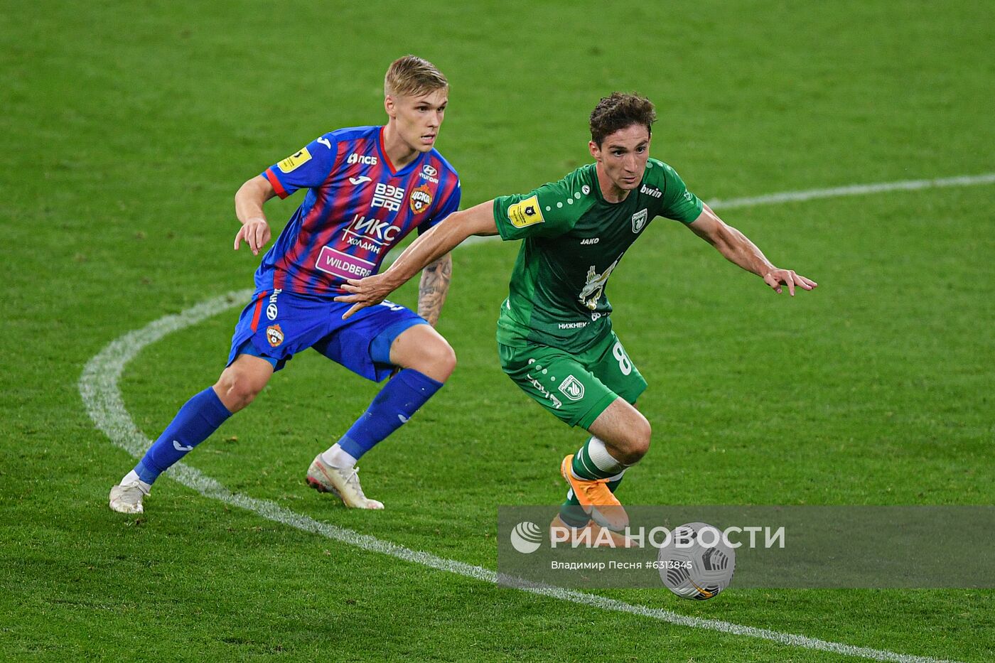 Футбол. РПЛ. Матч ЦСКА "Рубин"