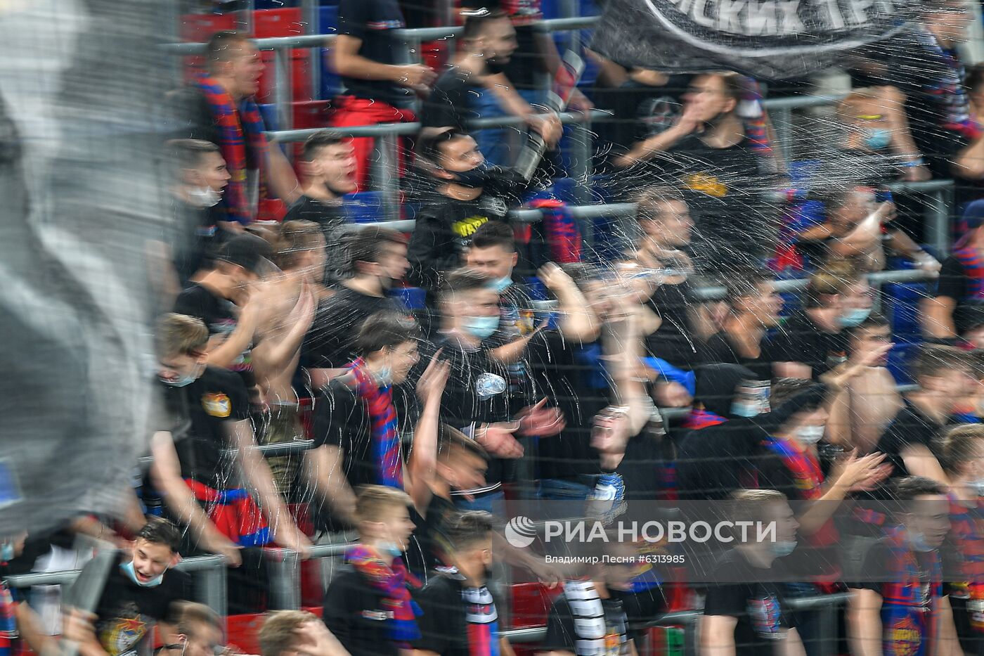 Футбол. РПЛ. Матч ЦСКА "Рубин"