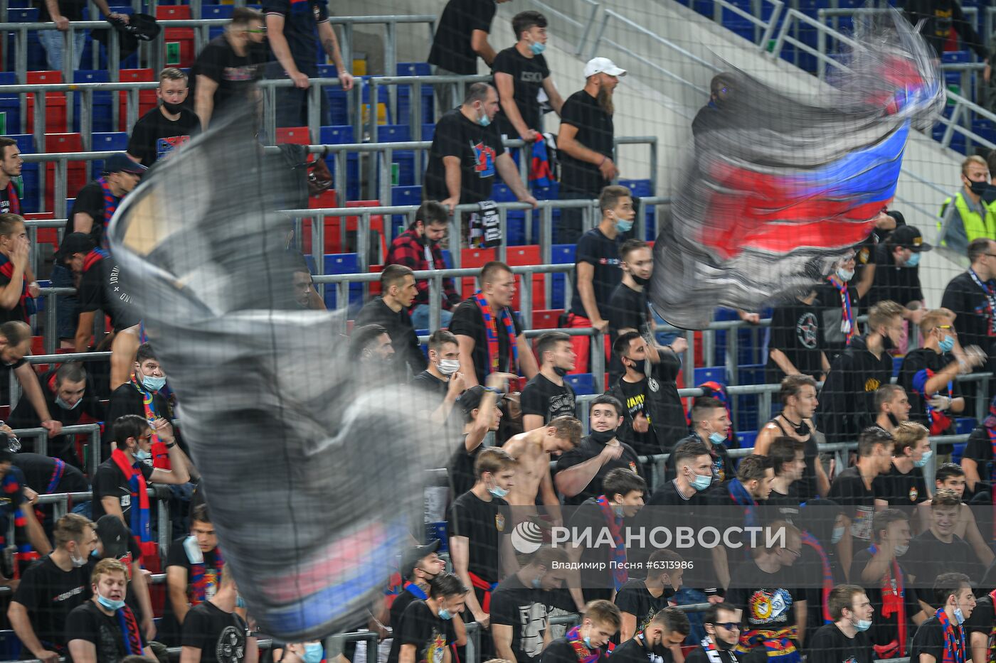 Футбол. РПЛ. Матч ЦСКА "Рубин"