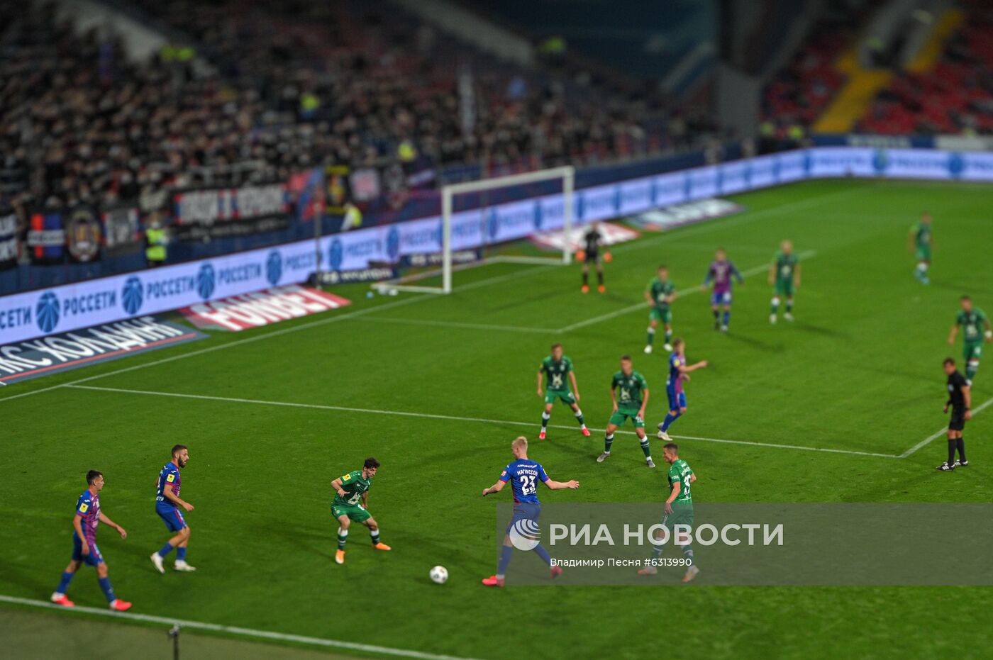 Футбол. РПЛ. Матч ЦСКА "Рубин"