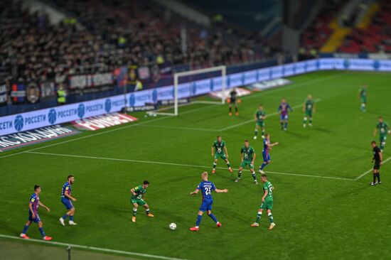 Футбол. РПЛ. Матч ЦСКА  "Рубин"