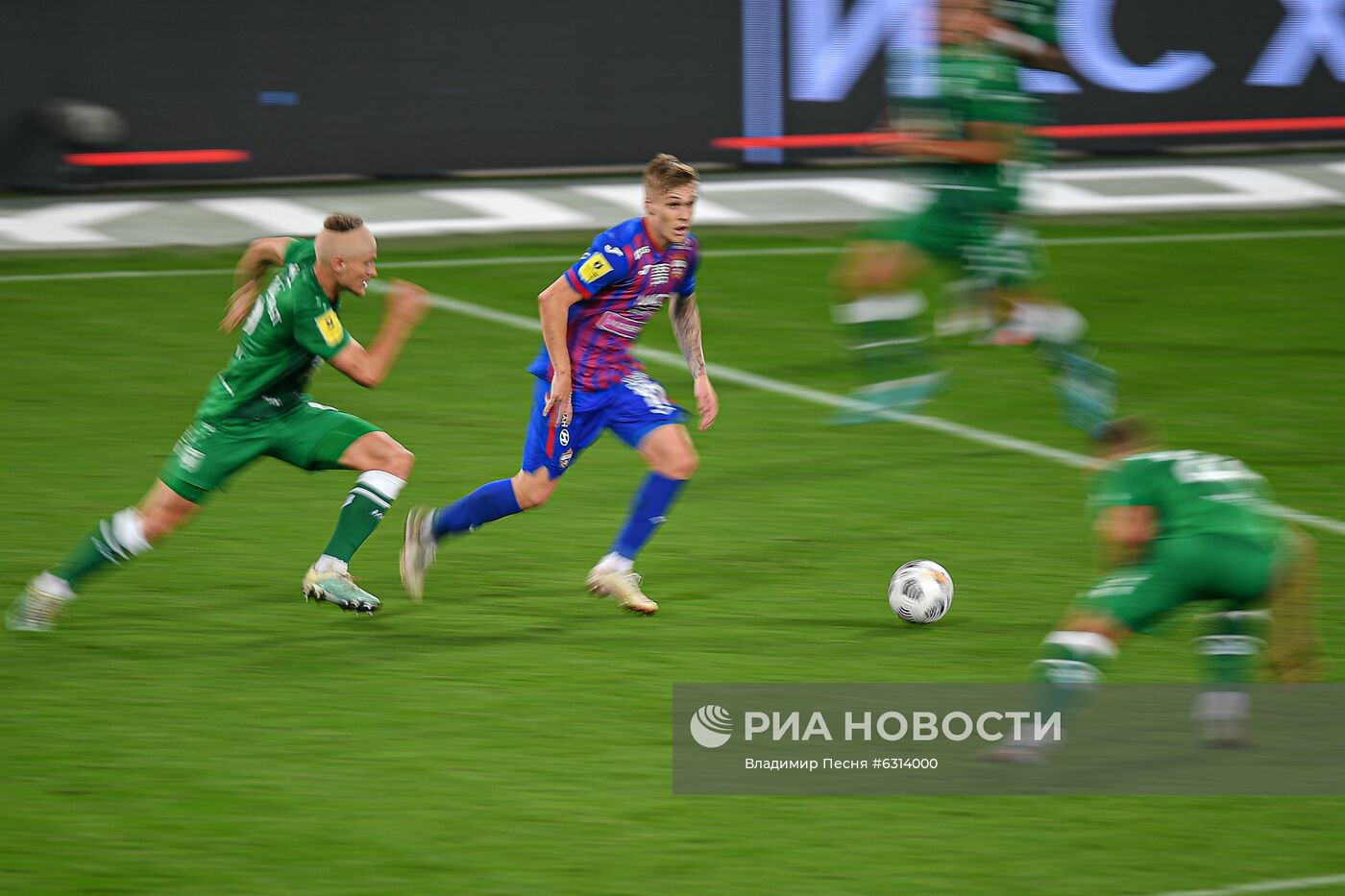 Футбол. РПЛ. Матч ЦСКА "Рубин"