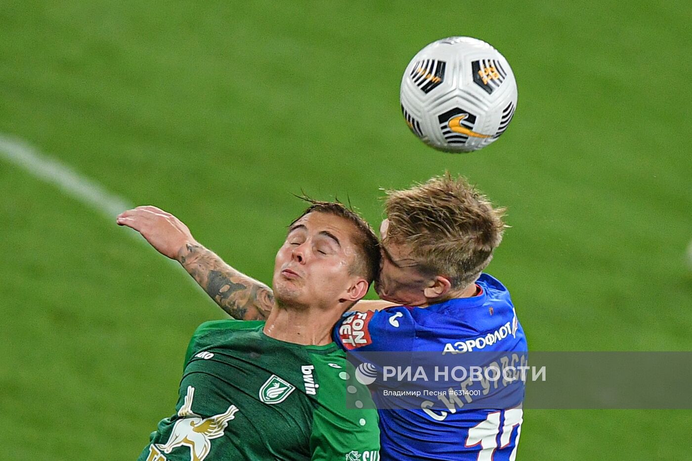 Футбол. РПЛ. Матч ЦСКА "Рубин"