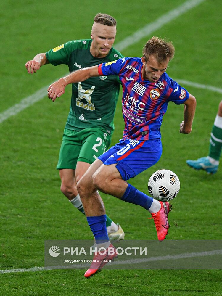 Футбол. РПЛ. Матч ЦСКА "Рубин"