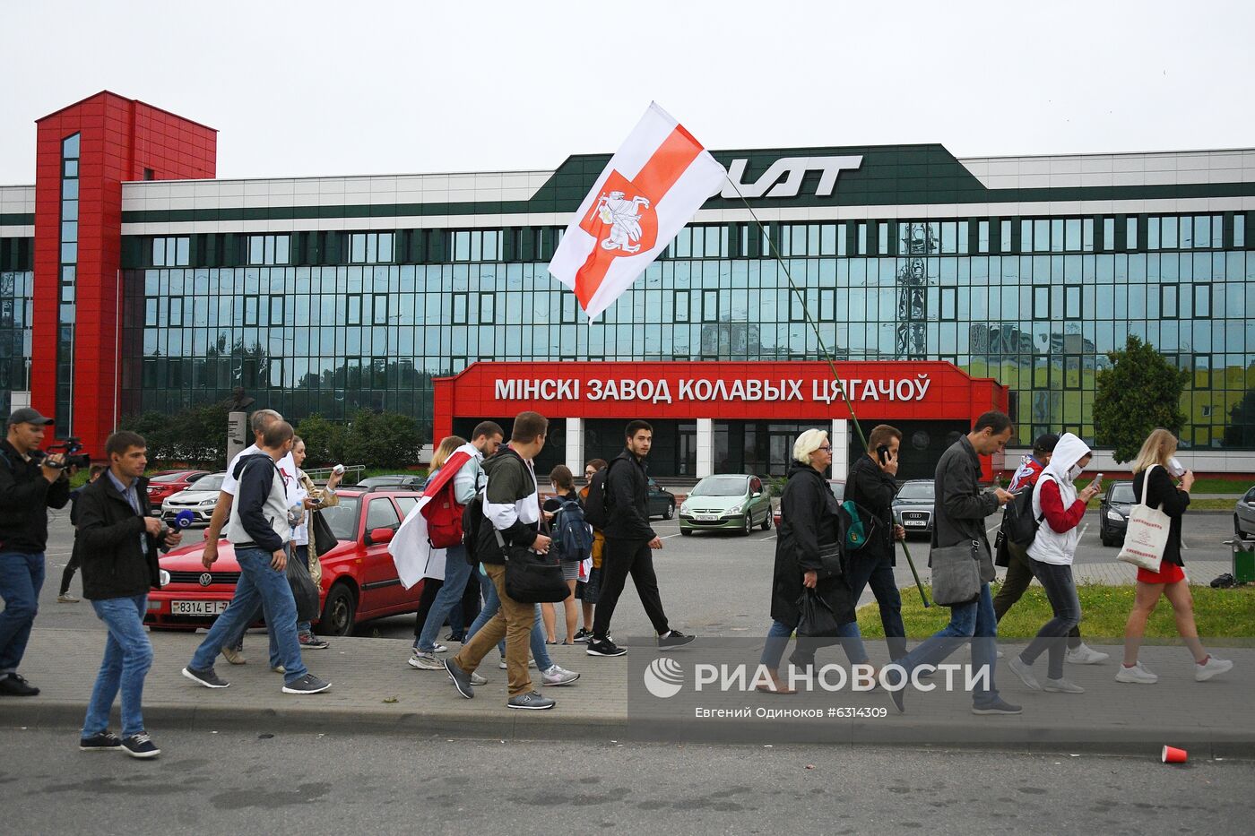 Акции протеста в Минске
