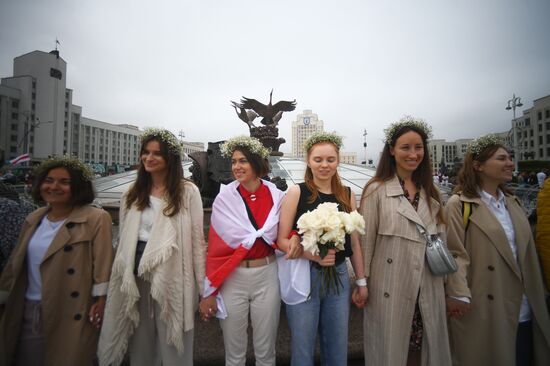 Акции протеста в Минске