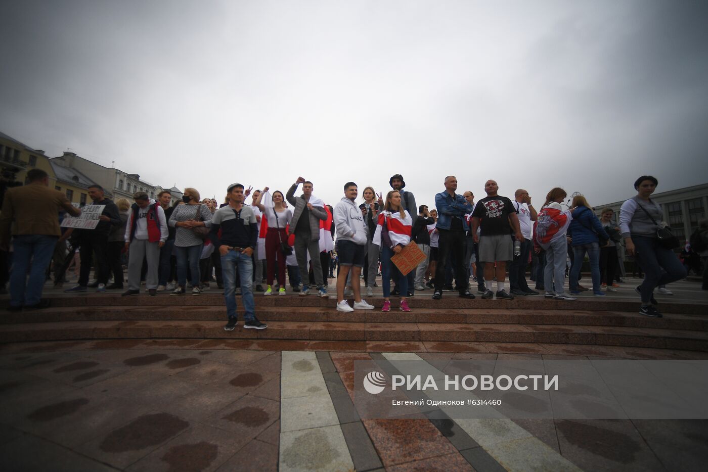 Акции протеста в Минске