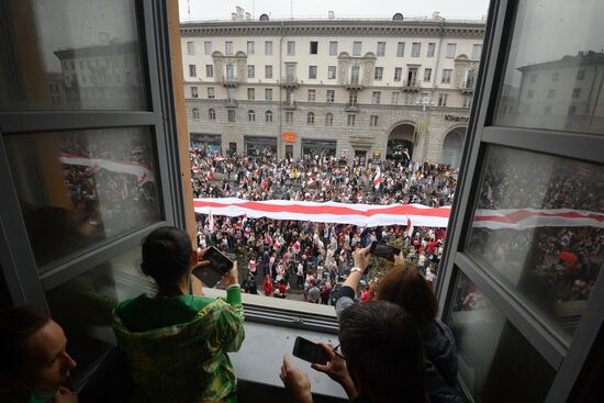 Акции протеста в Минске