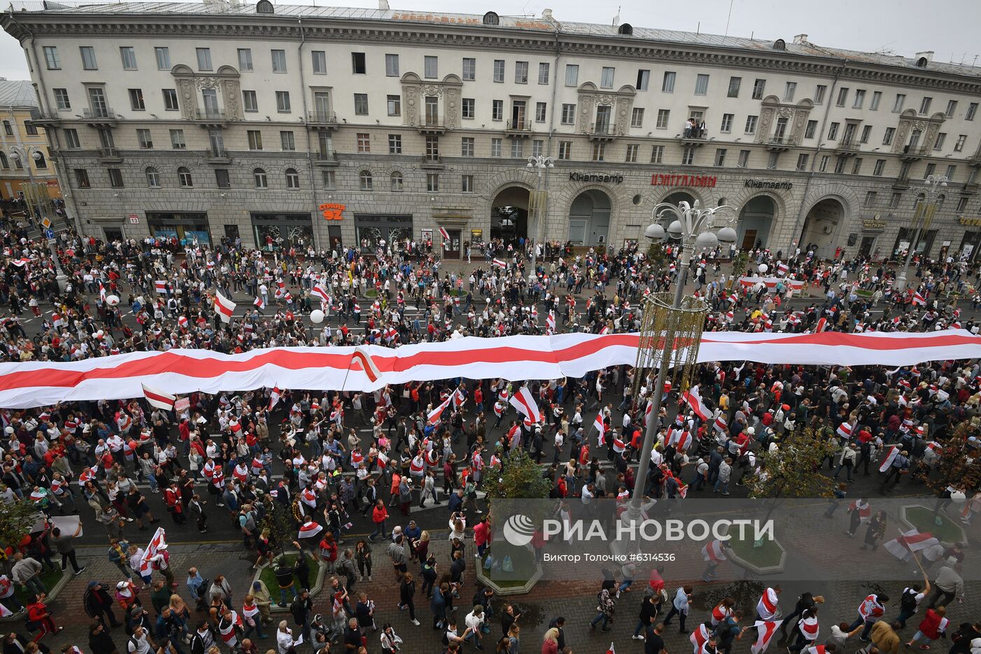 Акции протеста в Минске