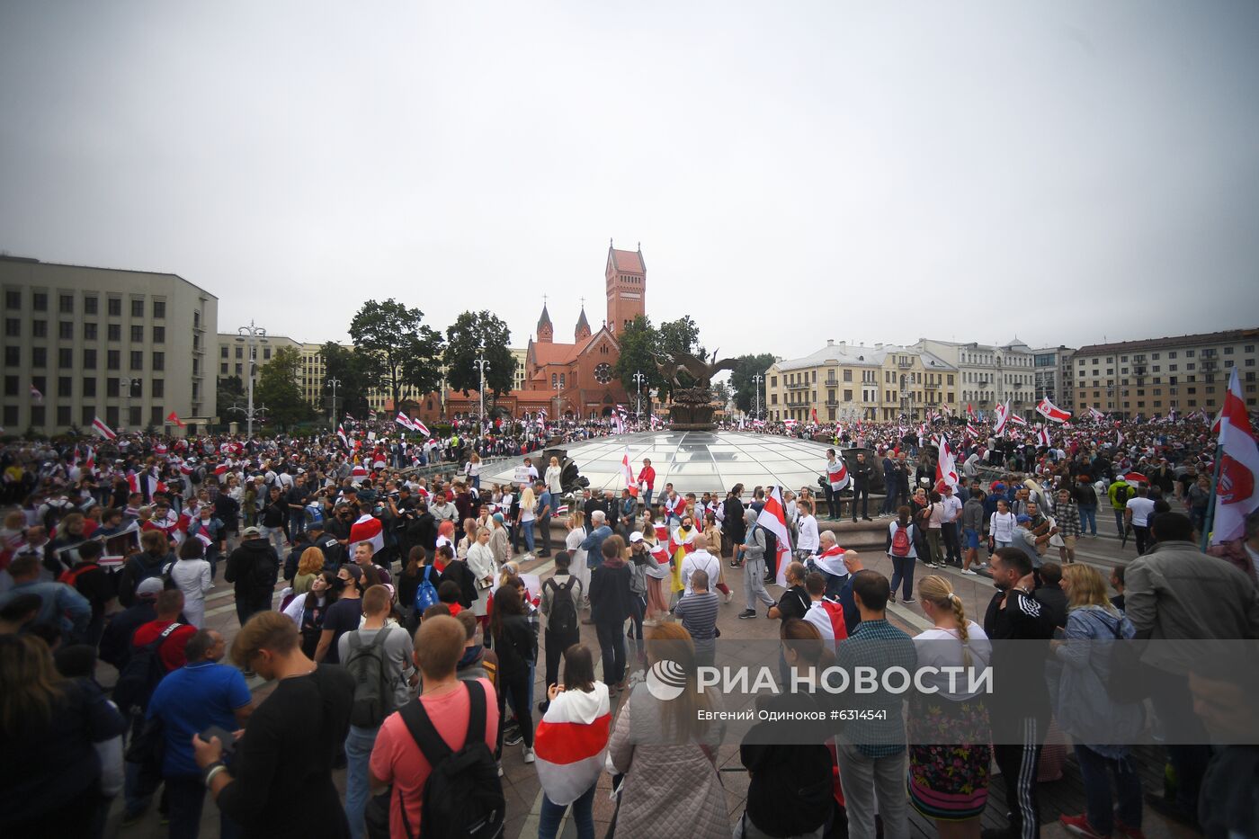 Акции протеста в Минске