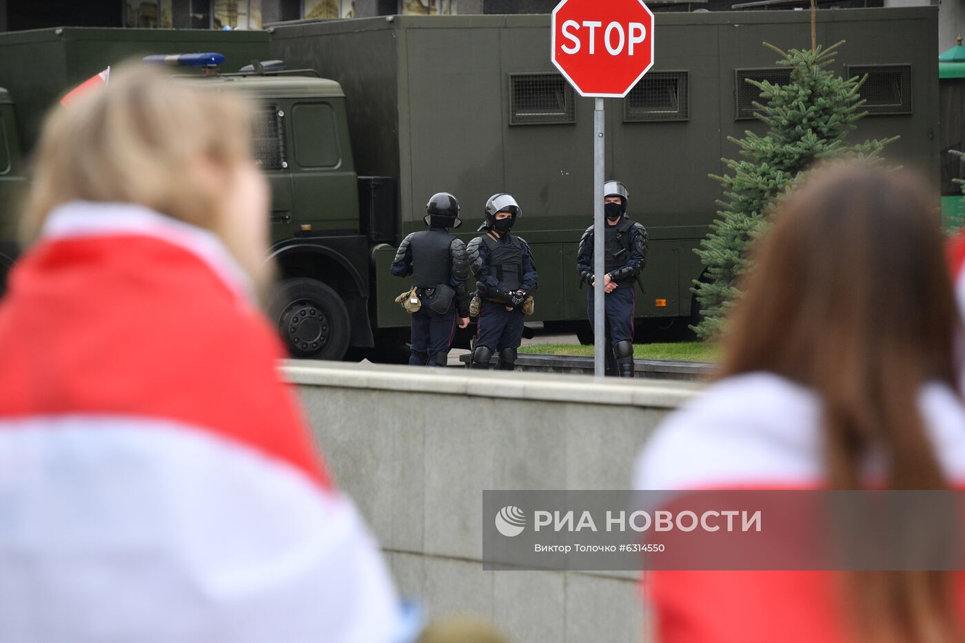 Акции протеста в Минске