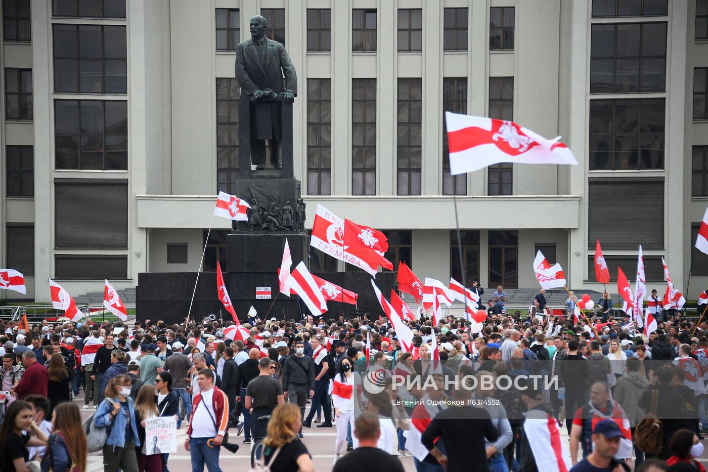 Акции протеста в Минске