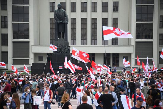 Акции протеста в Минске