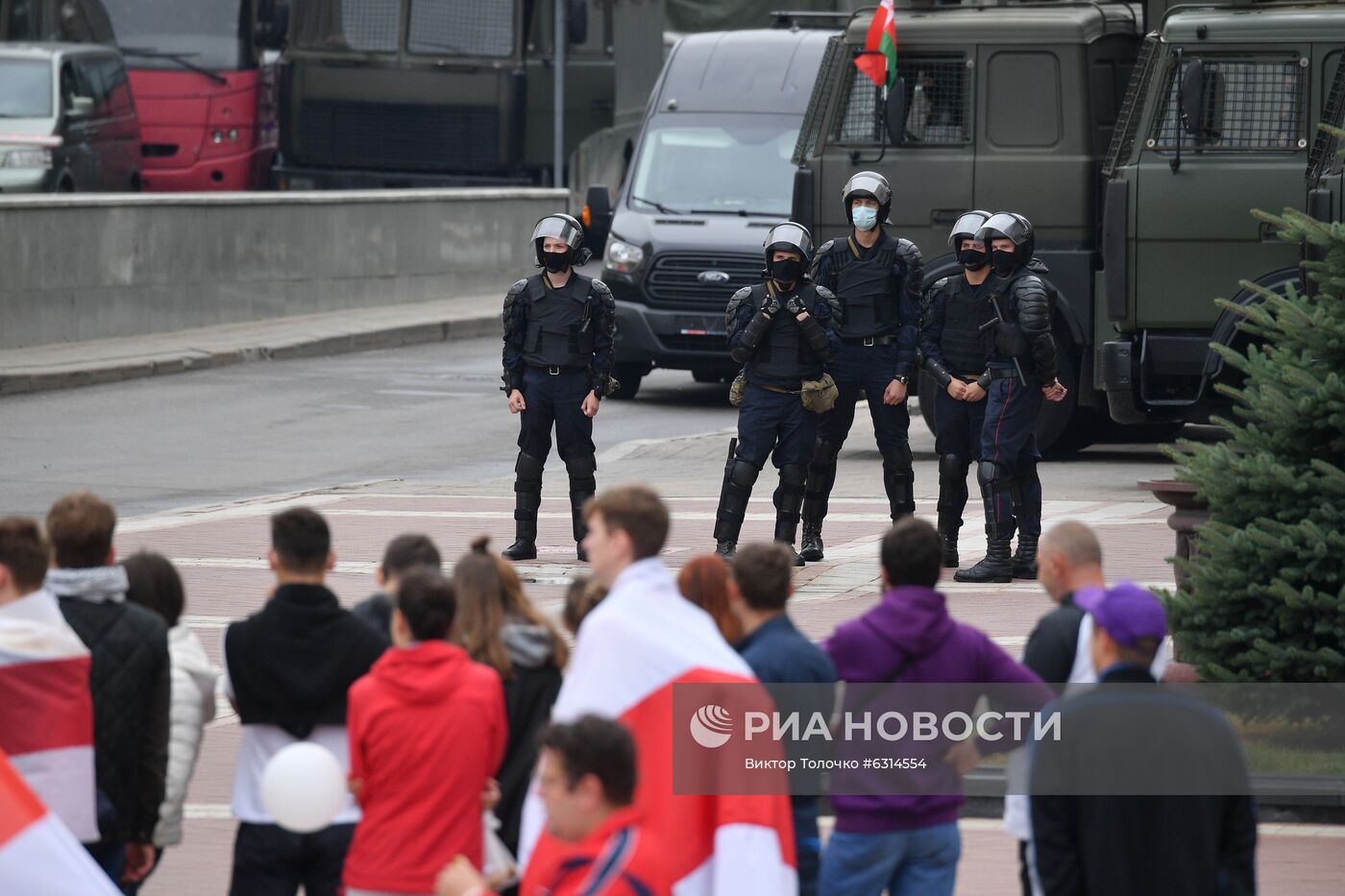 Акции протеста в Минске