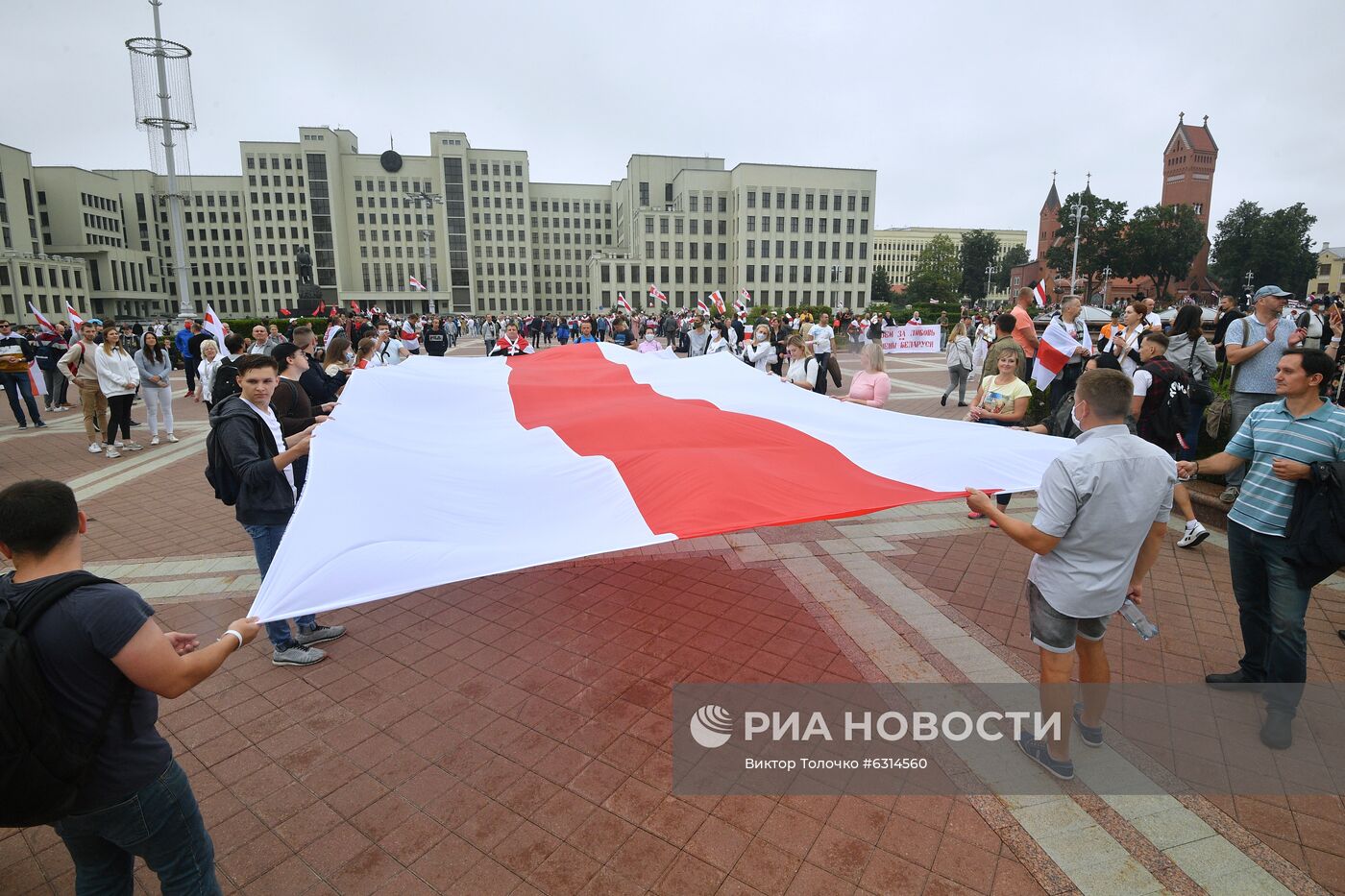 Акции протеста в Минске