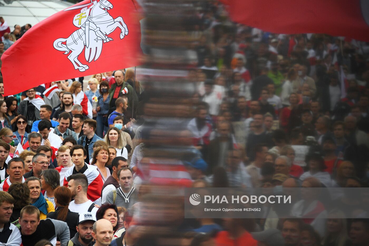 Акции протеста в Минске