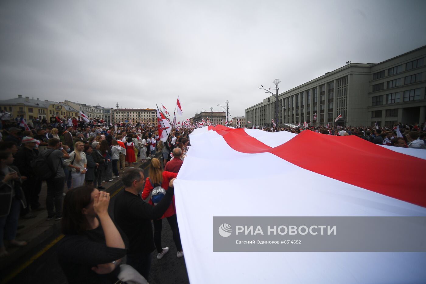 Акции протеста в Минске