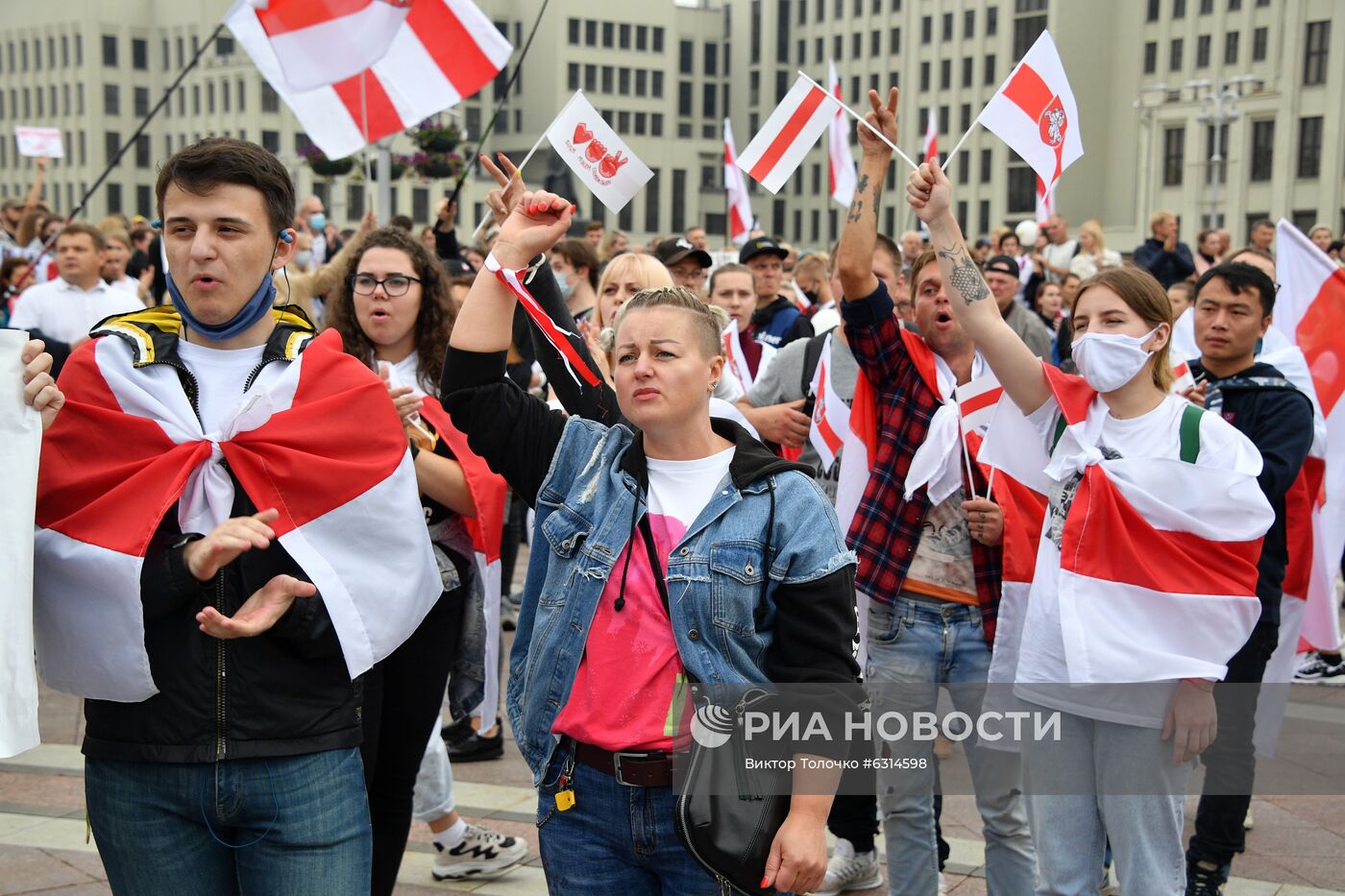 Акции протеста в Минске