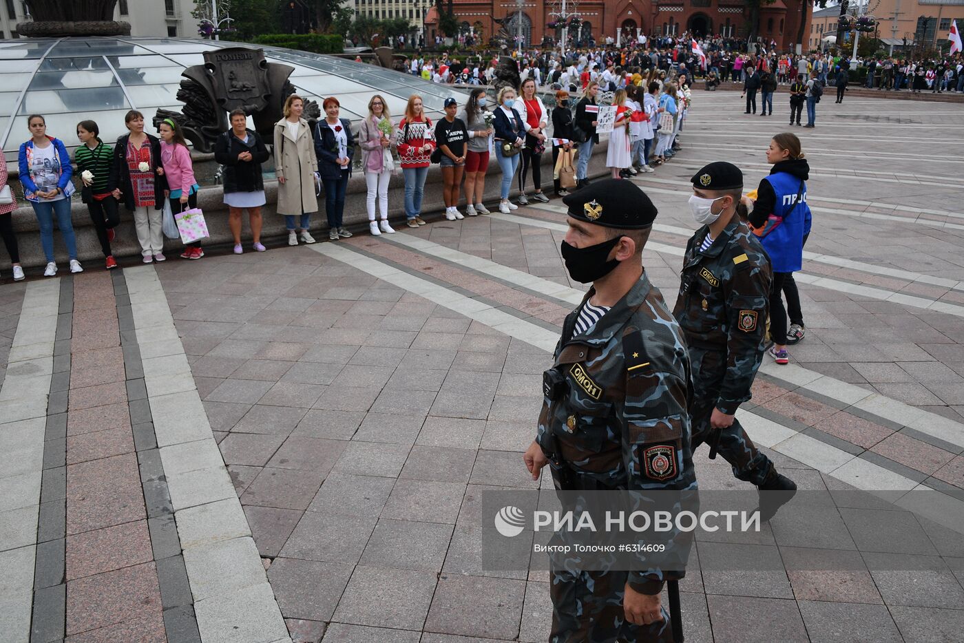 Акции протеста в Минске