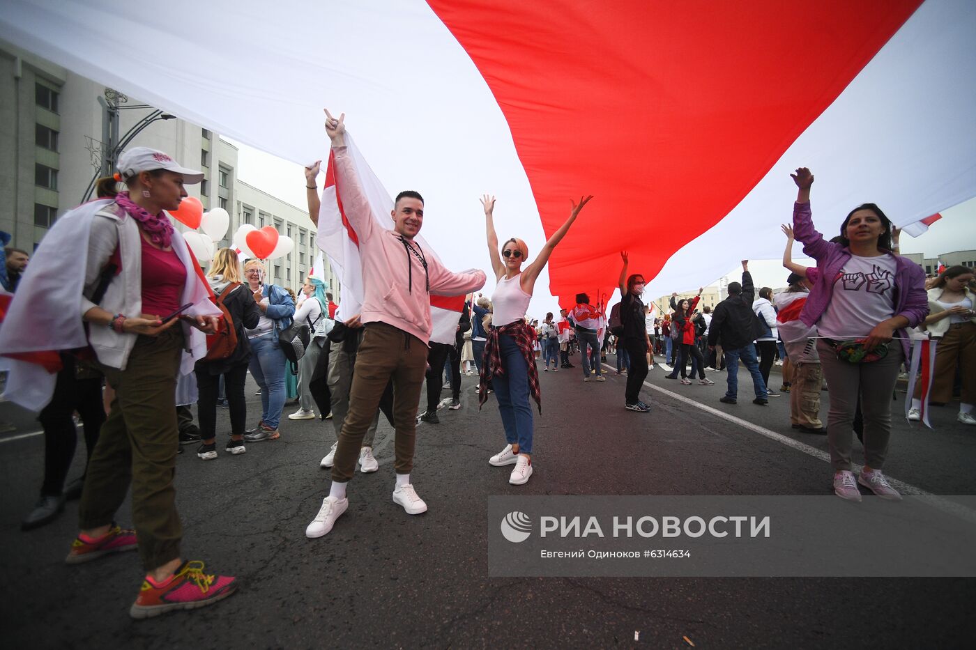 Акции протеста в Минске