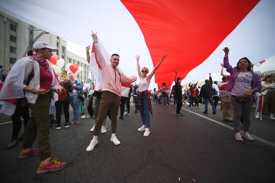 Акции протеста в Минске