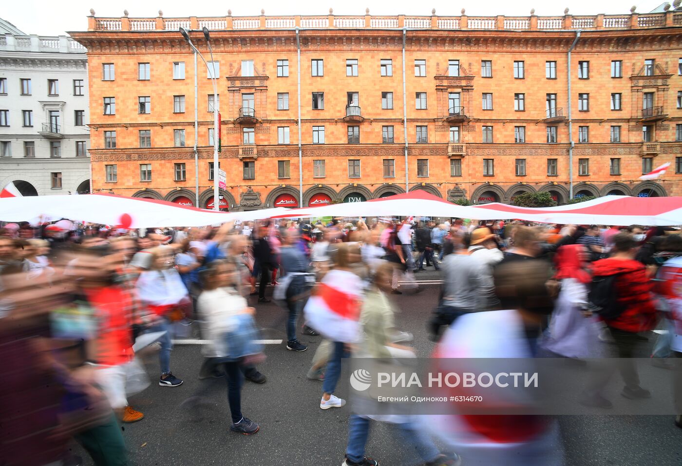 Акции протеста в Минске