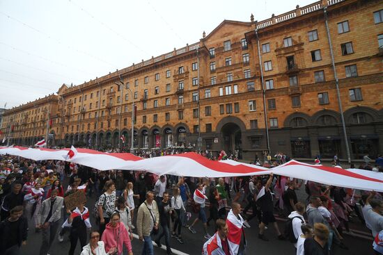 Акции протеста в Минске