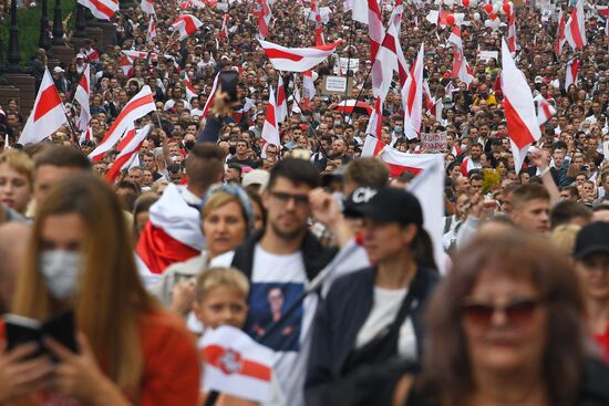 Акции протеста в Минске