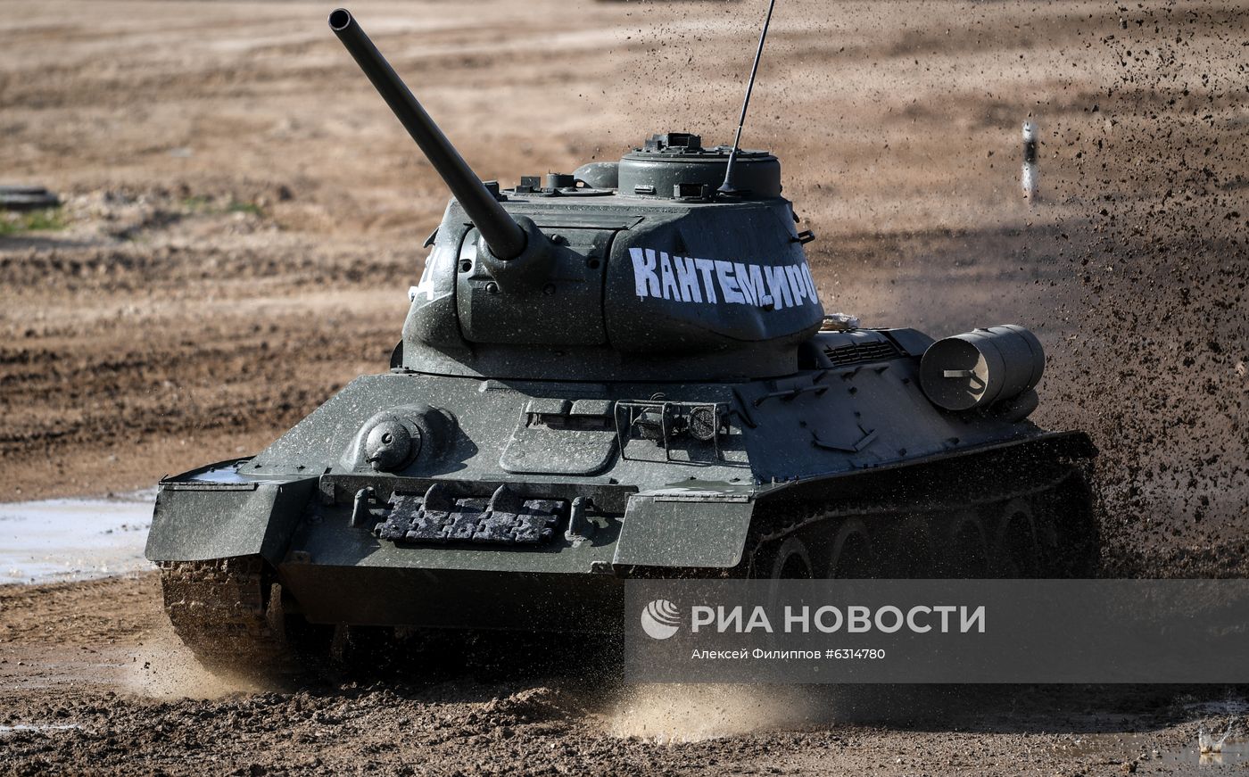 "Танковый биатлон-2020". Индивидуальная гонка