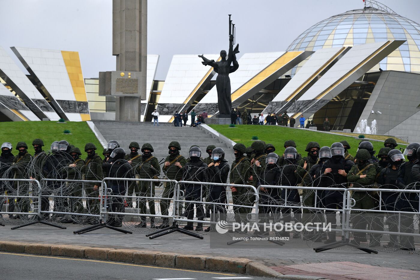 Акции протеста в Минске