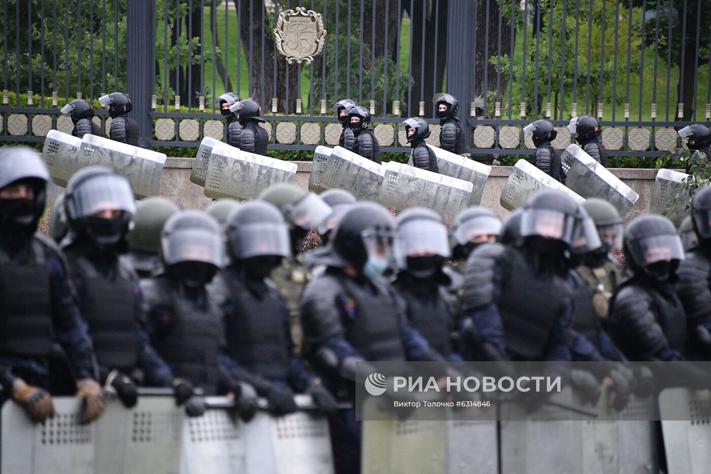 Акции протеста в Минске