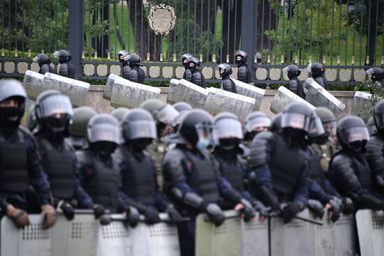 Акции протеста в Минске