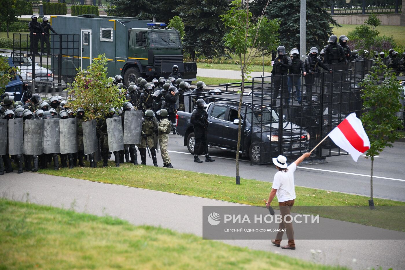 Акции протеста в Минске