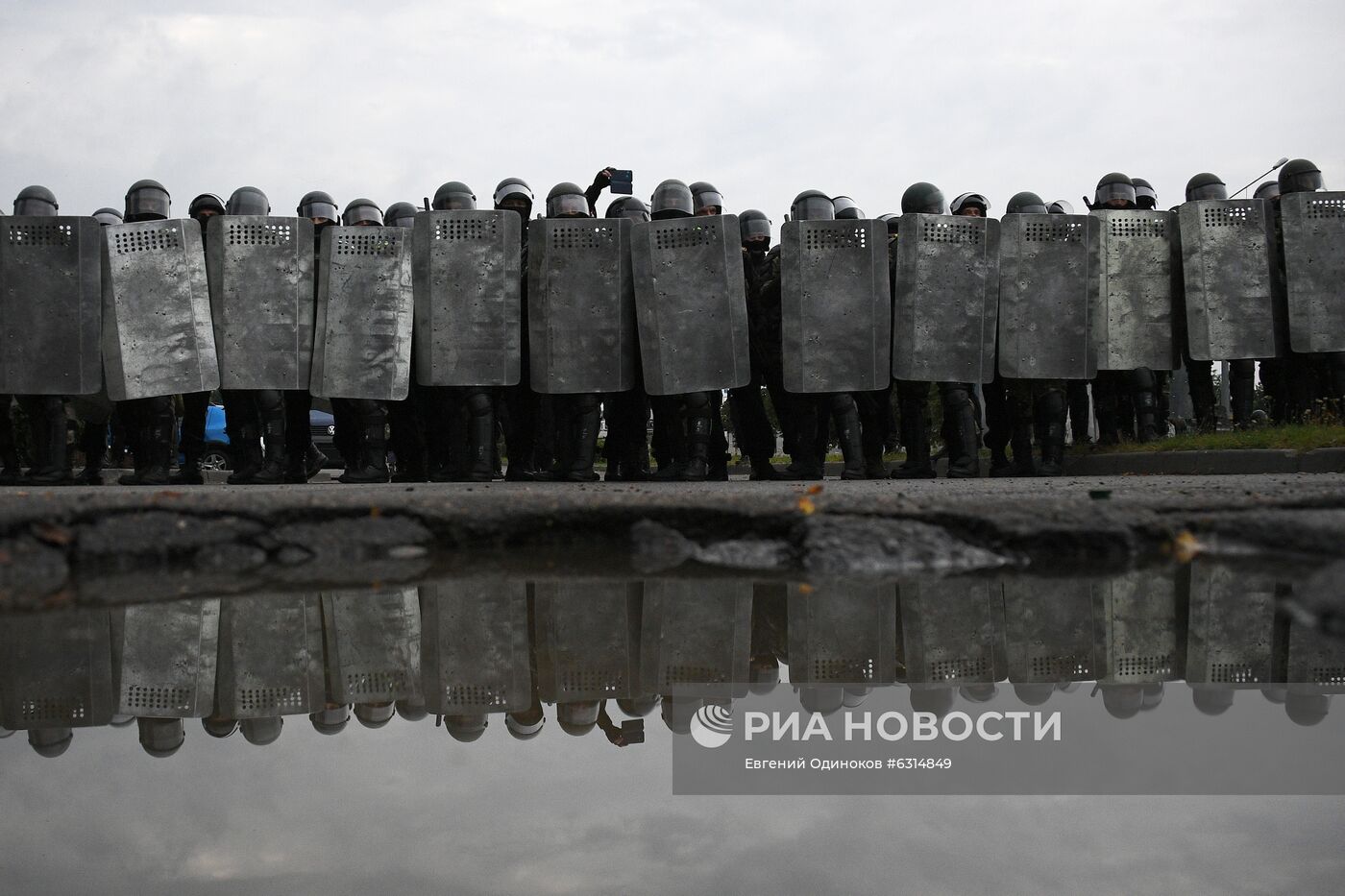 Акции протеста в Минске