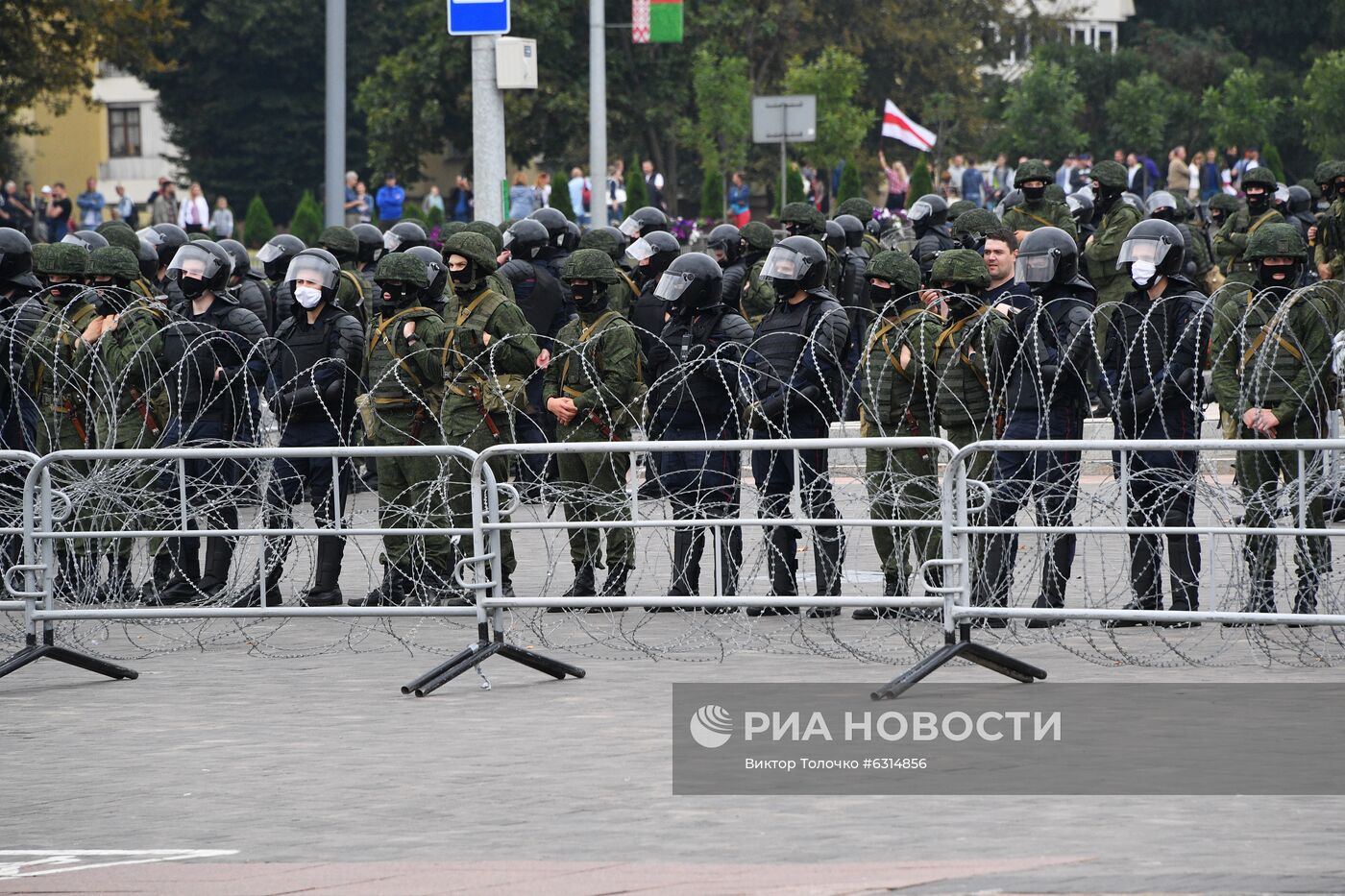 Акции протеста в Минске