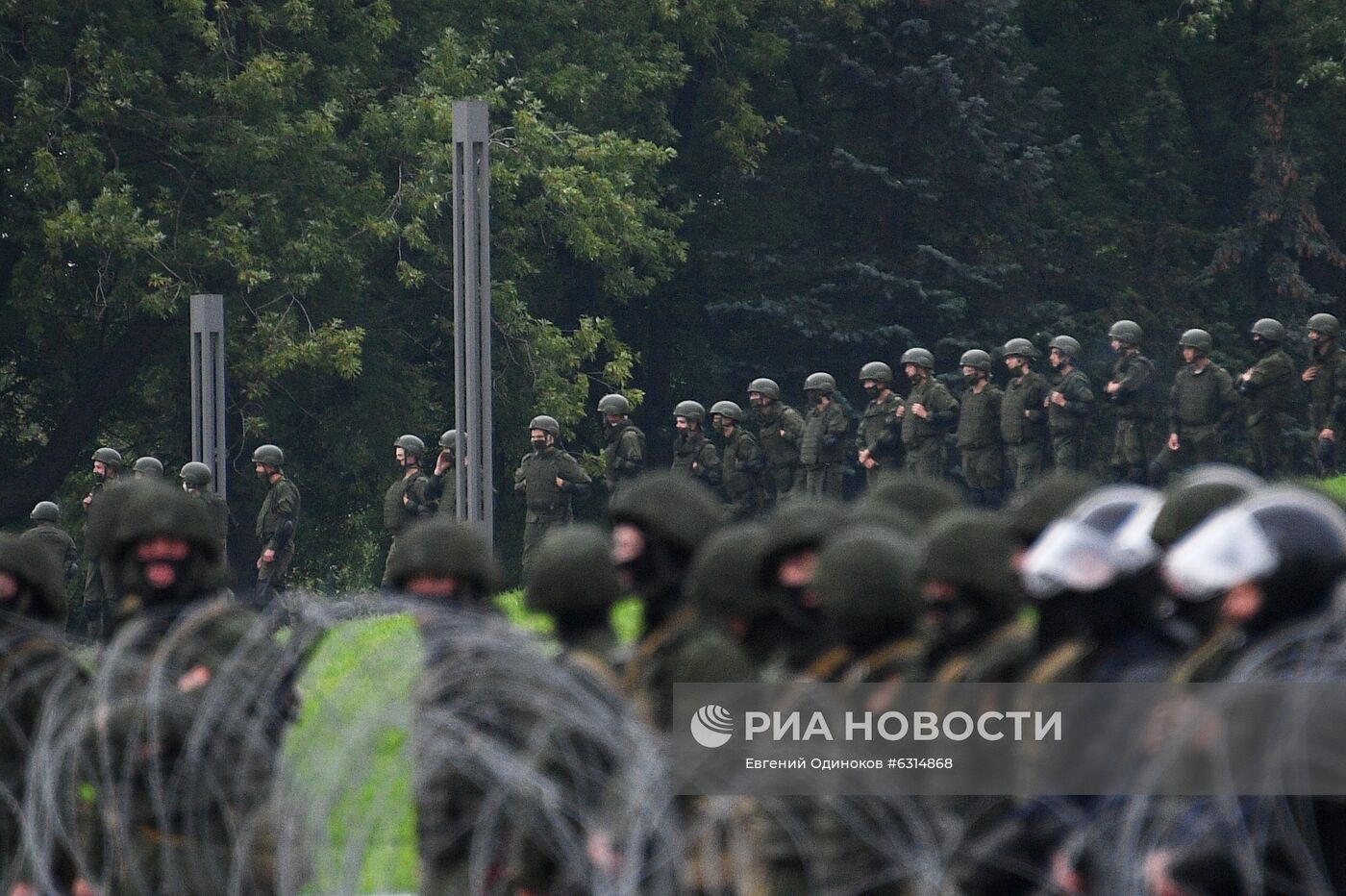 Акции протеста в Минске