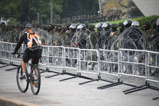 Акции протеста в Минске