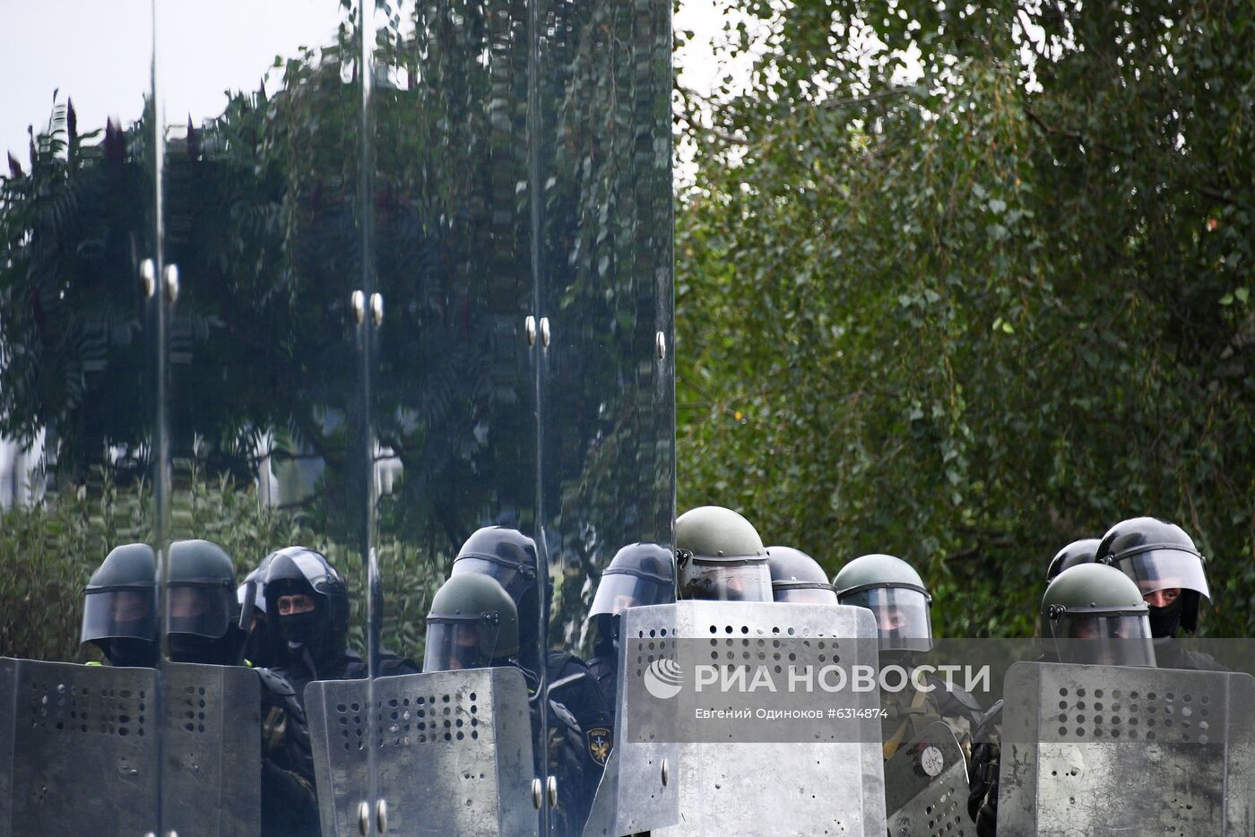 Акции протеста в Минске