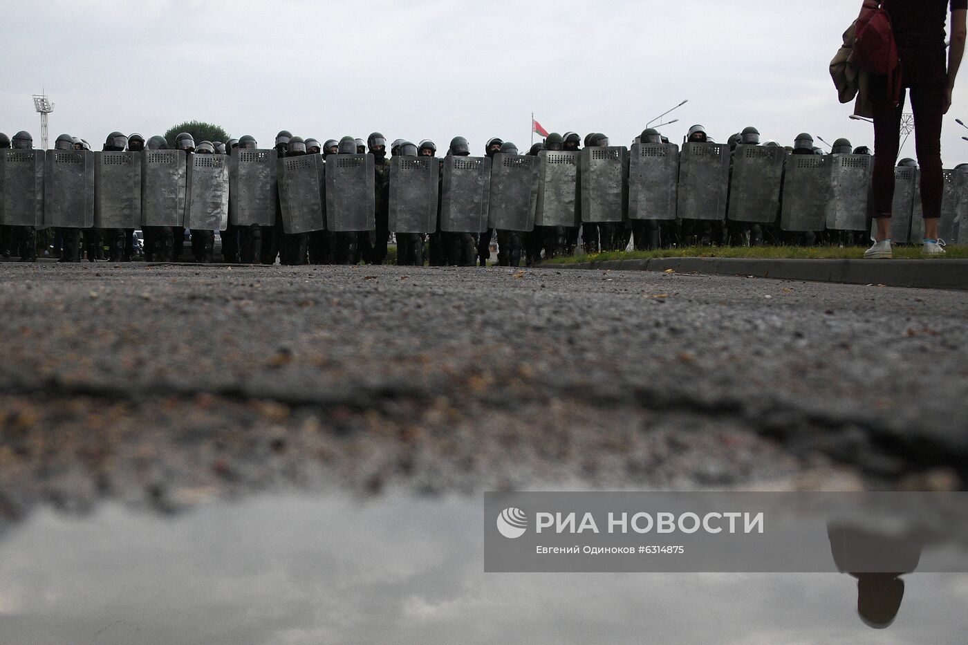 Акции протеста в Минске