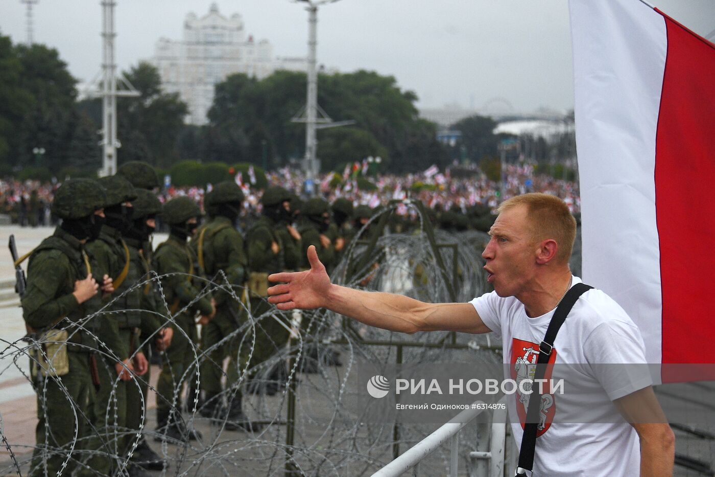 Акции протеста в Минске