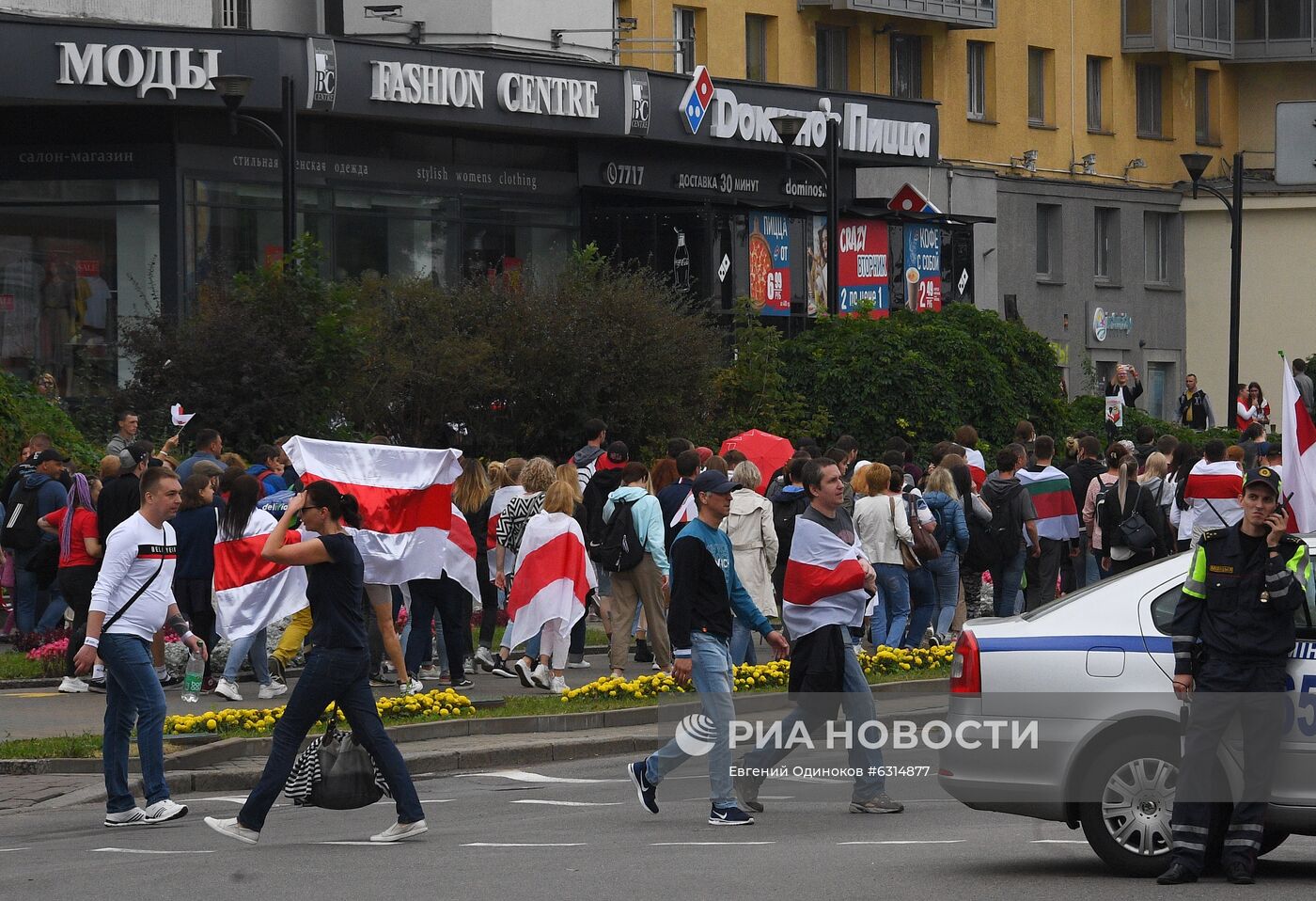 Акции протеста в Минске