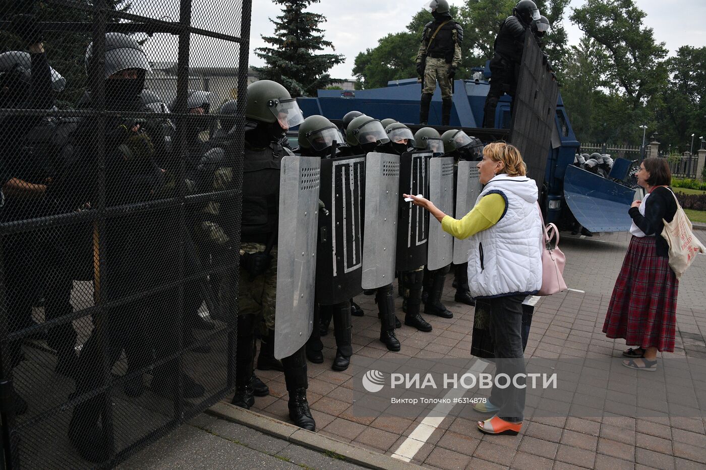 Акции протеста в Минске